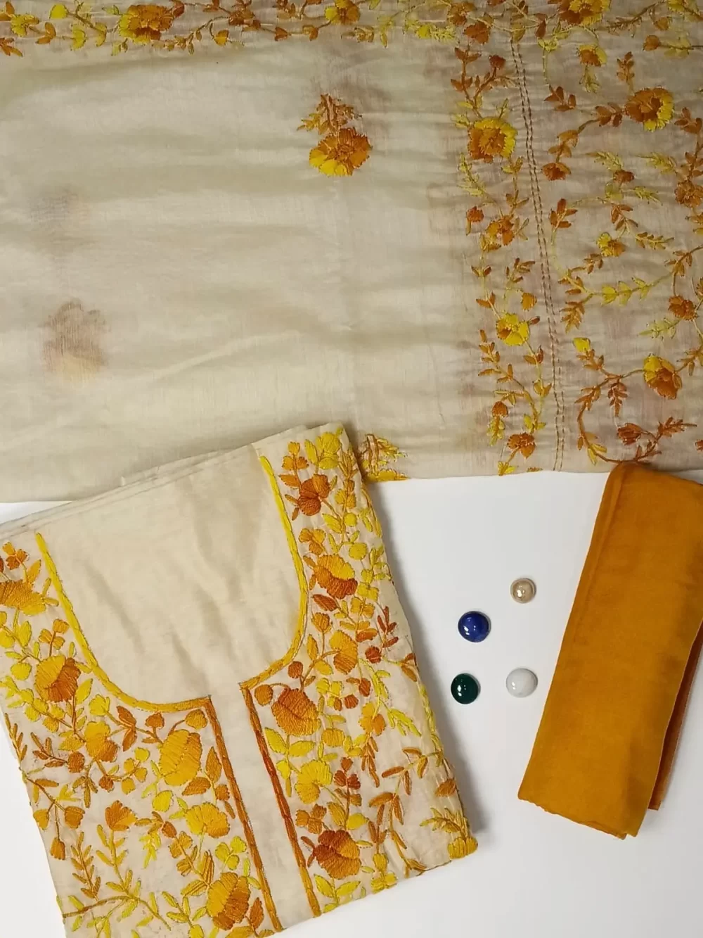 Ivory with Mustard