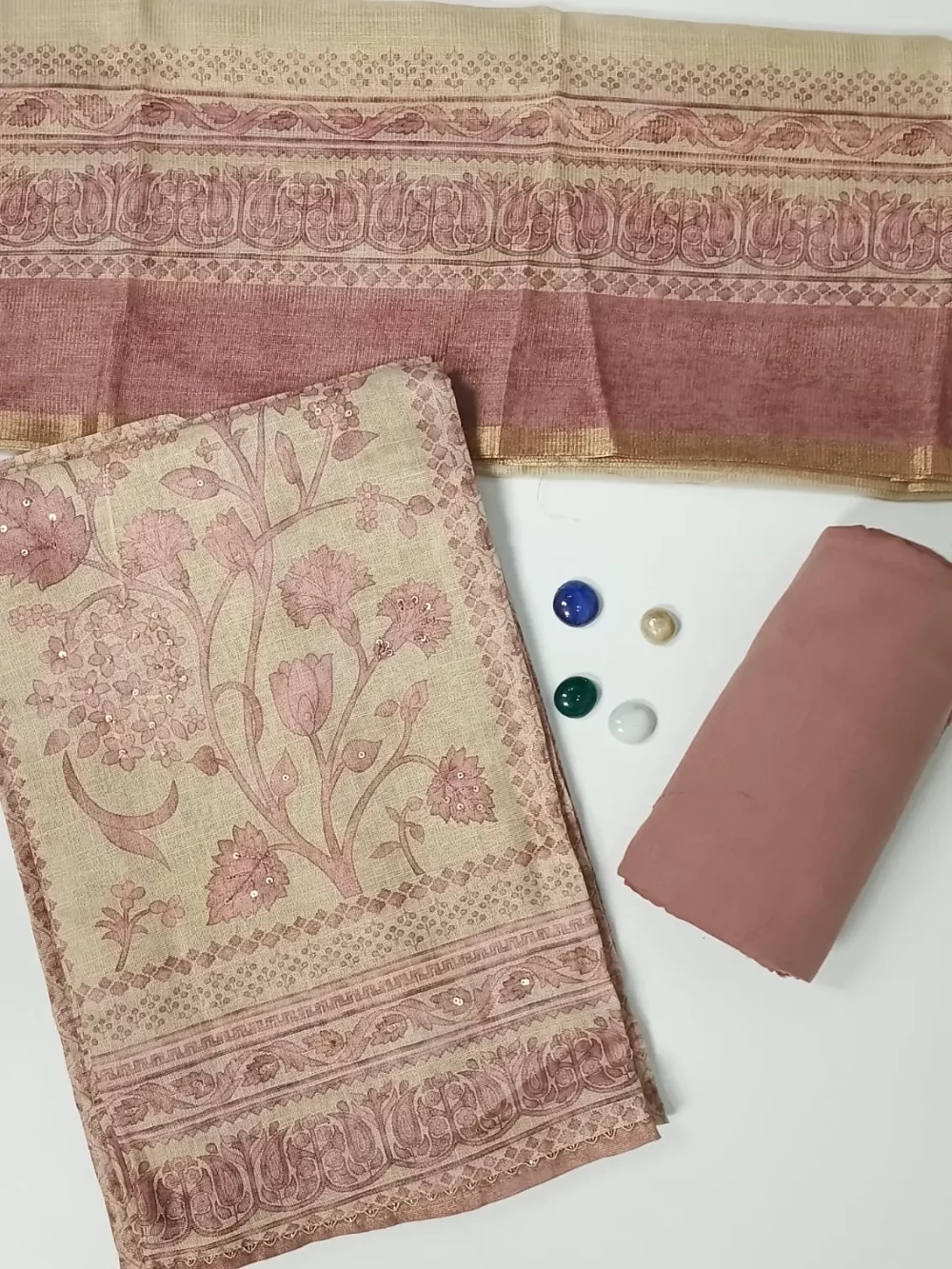 Dusty Pink & Beige