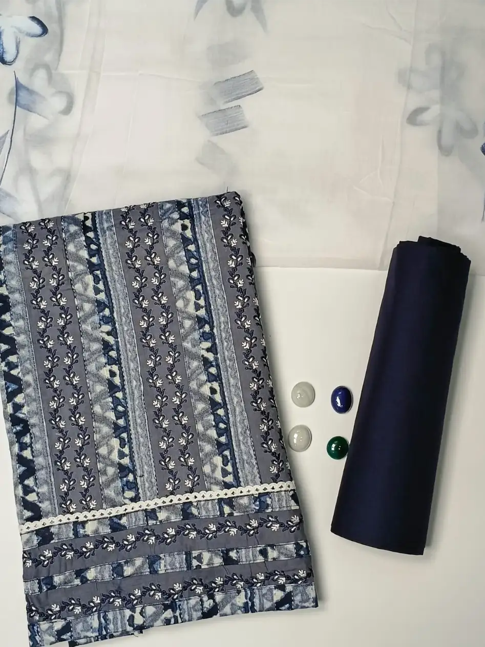 Blue & White